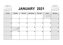 1.1 printable 2021 monthly calendar word, excel, pdf, landscape. Printable 2021 Pdf Calendar Templates Calendarlabs