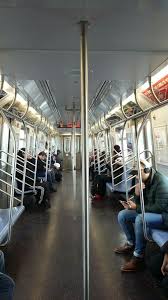 On The L Subway Train Line R179 J Train Inside