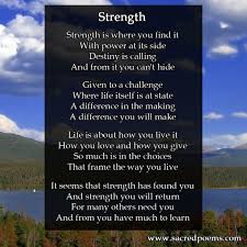 Strength Is An Inspirational Poem By Robert Longley He Has Written Several Books Of Poetry For World Events Spor Inspirational Poems Poetry Books Poem Memes