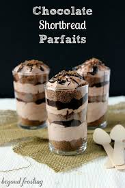 No Bake Chocolate Shortbread Mousse Parfaits Parfait Desserts Desserts Parfait Recipes