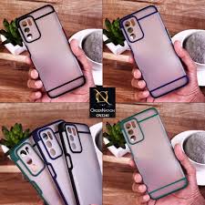 Infinix Hot 11s Cover - Blue - New Semi ...