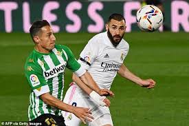 Para ello, ancelotti buscará un equipo de garantías que le asegure los tres puntos otra vez. Real Madrid 0 0 Real Betis Hosts Suffer Title Blow After Drawing A Blank Despite Return Of Hazard Daily Mail Online