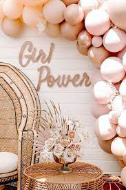 Muted Pink Boho Baby Shower Kara S Party Ideas Baby Girl Shower Themes Girl Baby Shower Decorations Rainbow Baby Shower