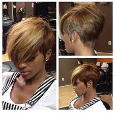 Hairstyles with bangs are current and fresh for today. Amazon Com Beisd Short Pixie Cut Wigs With Bangs Mixed Blonde Brown Short Wig Synthetic Wigs For Black Women Mixed Blonde Short Hairstyles For Women 7344 Beauty