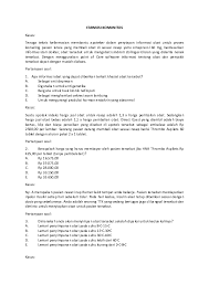 Check spelling or type a new query. Doc Scontoh Soal Ukom Lili Nur Indah Sari Academia Edu