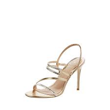 Shop over 460 top gold strappy sandals heels and earn cash back all in one place. Guess Gold Strappy Heeled Sandals Beesuperstar
