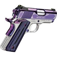 Our custom holographic coating on pink and gray. Christmas Eye Candy Bling And Bang Designer Guns Guns Com