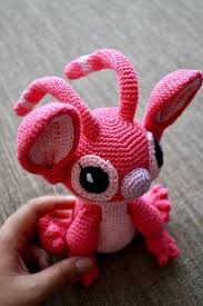 We're spreading breast cancer awareness with moda fabrics all october for breast cancer awareness month! Pattern Stitch And Angel Amigurumi Stitch Angel Crochet Pattern And Tutorial English And Spanish In 2021 Stitch And Angel Crochet Patterns Crochet Animal Patterns