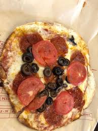 Maybe you would like to learn more about one of these? Mini Pizza 6 Inch With Olive Tomato And Pepperoni Toppings Picture Of Mod Pizza West Sacramento Tripadvisor