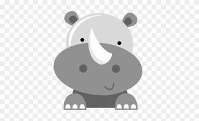 Download Rhino Svg File For Cutting Machines Rhino Svg Cut File Rhino Face Clipart Free Transparent Png Clipart Images Download
