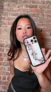 @Katie Fang’s Wildflower case is pink… Duh?! 💕 shop now on tiktok shop #wildflowercases #wfcases #katiefang #cutephonecases