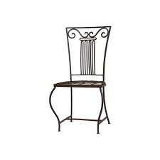 Chaise Fer Forge Empire Ferronnerie Marocaine Artisanale De Qualite