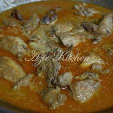 Potong ayam dan toskan (saiz ikut suke). Resepi Nasi Berlauk Kelantan