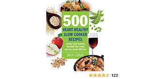 Crock pot or slow cooker heart healthy chicken tacos 500 Heart Healthy Slow Cooker Recipes Comfort Food Favorites That Both Your Family And Doctor Will Love Logue Dick 0080665006739 Amazon Com Books