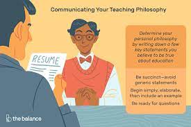 However, this experience doesn't necessarily have to be undergone personally, but can be learnt many students are inductive learners who learn better from examples than from logical development. How To Answer What Is Your Teaching Philosophy