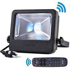 Loftek Nova S 50w Rgb Led Flood Light Outdoor Ip66 Waterproof Explosion Proof Glass Color Changing Light With Remote C Led Flood Lights Led Flood Flood Lights