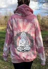 Buddha Let That Shit Go Hoodie Monotobi Batik Yoga Kleidung Pullover Klamotten Buddhism Mandala Goa Ps Hippie Outfits Psychedelic Clothing Festival Fashion Diy