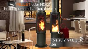 Pellet Scheitholz Kombiofen Max Blank Dijon S