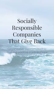 Starfish project is a jewelry brand that helps to give a new life to women who have been victims of human trafficking in asia. Socially Responsible Companies That Give Back Jill Conyers