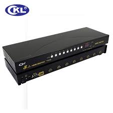 Ckl 8 Port Auto Hdmi Switch 8 In 1 Out With Ir Remote Rs232 Control Support 3d 1080p Edid Auto Detection Rackmount Ckl 81h Rs232 Switch Hdmi Switch Rs232switch 8 Aliexpress