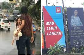 This makes people throughout indonesia wondering because of the implied billboard message that arief muhammad will run for regional head. Indonesian Man Goes Savage After He Finds Out About His Girlfriend Cheating On Him Announces Breakup On Billboards Watch Viral Video India Com