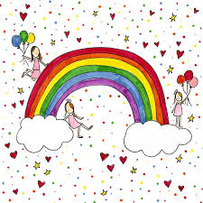 Patrick's day celebrations.free printable coloring pages will keep kids creative and busy especially during those rainy spring days. Rainbow Coloring Page Darcy Miller Designs
