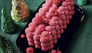 Buche Glacee Framboise Pamplemousse Rose 8 Parts Surgeles Picard En 2020 Framboise Sorbet Framboise Macarons Vegan