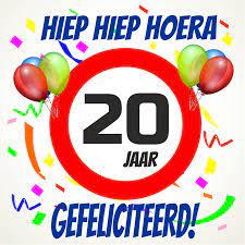 Verjaardagswensen 20 Jaar De Leukste Verjaardagswensen