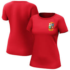 The team that is today named the british & irish lions first played in 1888 as the shaw and shrewsbury team. British Irish Lions Small Crest T Shirt Red Womens