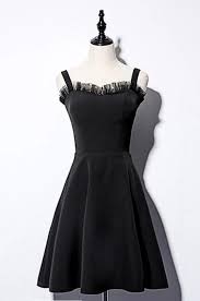 Cute Black Satin Short Custom Size Prom Dress Party Dress In 2020 Dresses Satin Shorts Prom Dresses