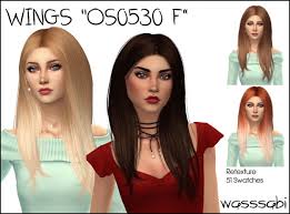 Medium hairstyles can be some of the most difficult styles to find inspiration from. Wasssabi Sims S Hairstyles Sims 4 Hairs
