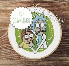 Pickle rick tattoo funny cross stitch pattern instant download pdf. Diy Rick And Morty Cross Stitch Pattern Counted Cross Stitch Embroidery Needlepoint Richbitchcrossstitc Cross Stitch Patterns Cross Stitch Cross Stitching