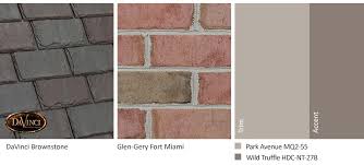 Pink is a bold choice when it comes to design, and it's not for everyone. Pink Brick Exterior Color Schemes Davinci Roofscapes