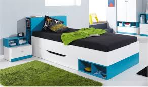 Lit mezzanine 2 places ado cancun couchage made in france lit ado garfn. Lit Ado 90x200 Avec Armoire 2 Portes Moderne Pas Cher