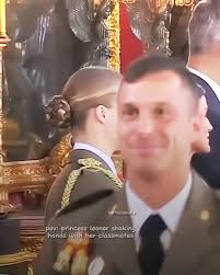 Princess Leonor Handshake