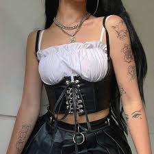 オープン バスト コルセット