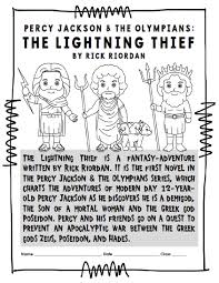 With the help of a satyr and a daughter of athena, percy must journey across the united states to catch a thief who has stolen the original weapon of the sea does not like to be restrained. Https Www Creativityinthemodernclassroom Com Wp Content Uploads 2019 11 The Lightning Thief Novel Study Bundle Preview Pdf