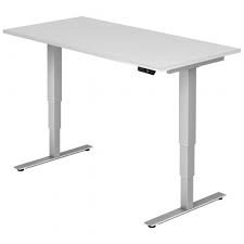 Die besten schreibtische mit höhenverstellung im vergleich. Hohenverstellbarer Schreibtisch Xdsm Rechteckform T Fuss Hohe 62 127 Cm Buromobel Experte