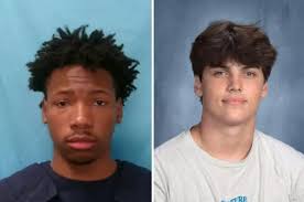 Karmelo Anthony a 17 year old honor student, claims self defense in fatal  stabbing of fellow student- athlete Austin Metcalf during a Texas track  meet. Family members allege Metcalf and his twin