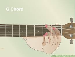 how to play guitar chords with pictures wikihow