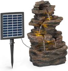 Solar Powered Garden Fountain
