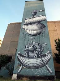 Phlegm Boat Croatia Murals Street Art Street Art 3d Street Art