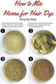 1 Pour Henna Powder Into A Bowl 2 Slowly Add Warm Water Acv Or Green Tea To Your Henna Powder 3 Allow To S Henna Hair Henna Hair Dyes Henna For Hair Growth