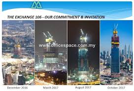 Come join the discussion about structures, styles, reviews, scale, transportation, skylines, architecture, and more! The Exchange 106 Mulia Tower Trx Office For Rent In Kl City Kuala Lumpur Iproperty Com My