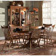 Gathering house collection celebrates the marriage of shaker and contemporary with clean lines, perfect balance and rich satin finishes. Cherry Park Round Dining Room Set Kincaid Furniture Furniture Cart
