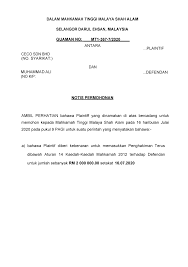 We did not find results for: Contoh Notis Permohonan Summary Judgment Studocu
