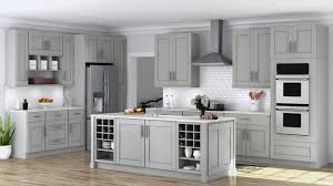 Changing kitchen cabinet paint colors is an easy way to give your kitchen a whole new look. Shaker Base Cabinets In Dove Gray Kitchen The Home Depot Island With Walnut Butcher Block Home Depot Kitchen Dove Grey Kitchen Home Depot Cabinets