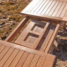 De nombreux modèles et tailles sont disponibles : Table Pliante En Teck 120 X 70 Cm Mobilier Pour Le Jardin Tikamoon