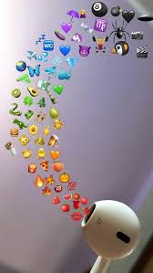 Emoji Airpod Snap Emoji Wallpaper Iphone Aesthetic Iphone Wallpaper Wallpaper Iphone Cute