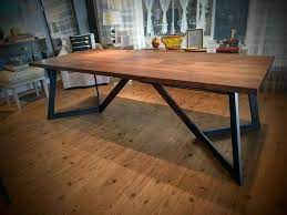 Our customer service and high quality standards have earned us a reputation as the trusted source for wood and metal dining room table legs online. 37 Comfy Diy Esstisch Ideen Today Pin Slab Dining Tables Dining Table Design Wooden Dining Table Designs